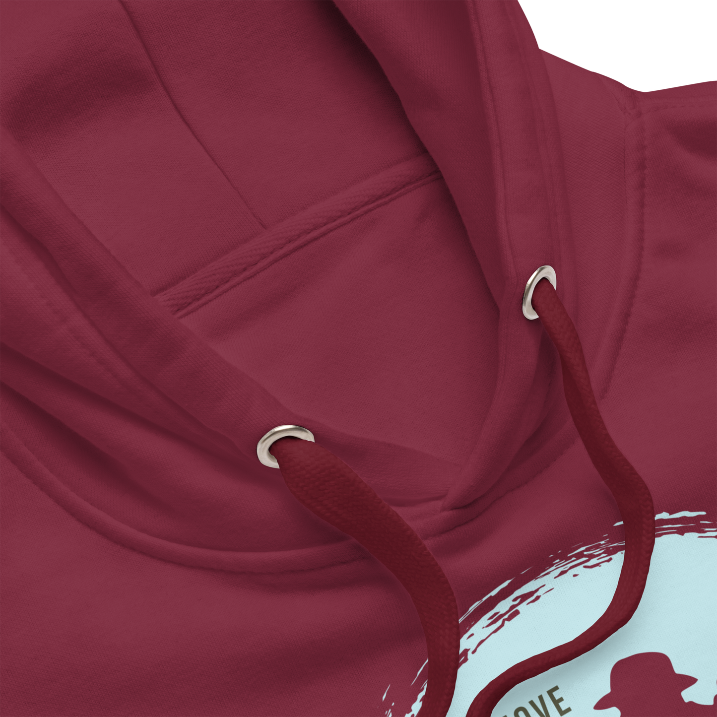 MOVE AT YOUR OWN RHYTHM Men's Cotton Hoodie