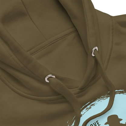 MOVE AT YOUR OWN RHYTHM Men's Cotton Hoodie