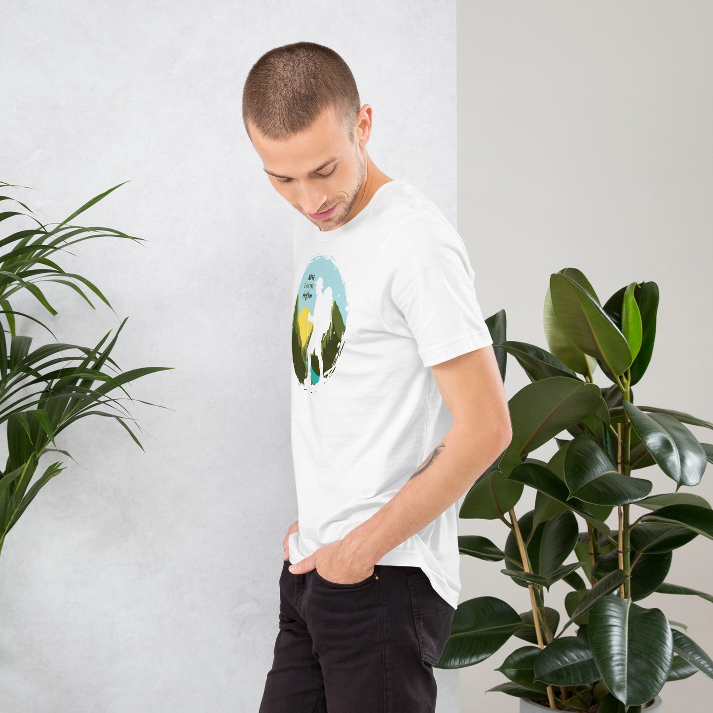 Classic MOVE AT YOUR OWN RHYTHM Men's T-Shirt