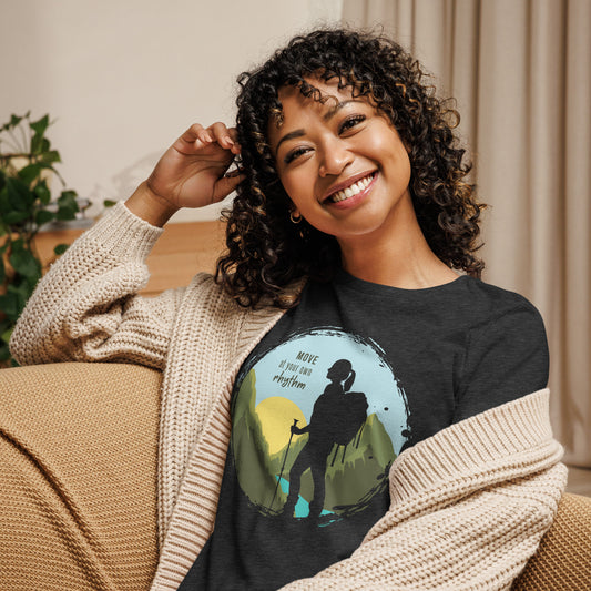 Relaxed MOVE AT YOU OWN RHYTHM Women's T-Shirt